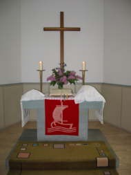 Altar Kirche Unshausen